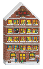 HACHEZ Adventskalender Haus, Pralinen mit Alkohol, 250g | GALERIA