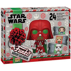 Funko POP Weihnachts-Adventskalender 2022: Star Wars mit 24 Tagen Überraschung Pocket POP! Figurine Toys Ideal Holiday Adventskalender Weihnachtsüberraschungsgeschenk