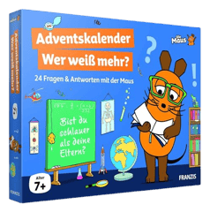 Die Maus Adventskalender Wer weiß mehr?: 24 Fragen & Antworten mit der Maus