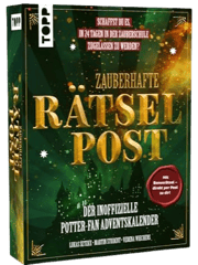 Zauberhafte Rätselpost: Der inoffizielle Potter-Fan Adventskalender. Schaffst du es in 24 Tagen in der Zauberschule zugelassen zu Werden?