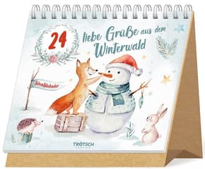 24 liebe Grüße aus dem Winterwald
