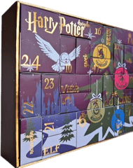 HARRY POTTER ® | Original Adventskalender | 24 Paar Socken Für Damen | Weihnachtskalender Mit Füßlingen + Langen Socken | Größe 37-41 | OEKO-TEX ®