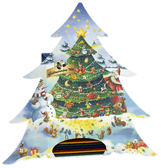Goldmännchen Tee Tanne Adventskalender 2024