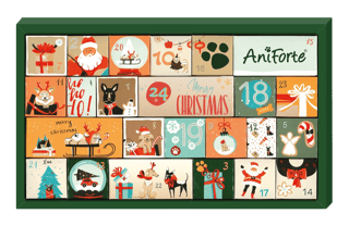 AniForte Premium Adventskalender für Hunde 2024