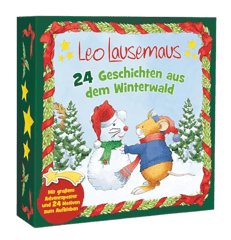 Leo Lausemaus - 24 Geschichten aus dem Winterwald: Adventskalender mit 24 Geschichten & Poster – Vorlesespaß ab 3 Jahren