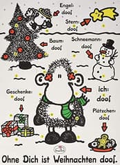 Ohne dich ist Weihnachten doof Adventskalender 2021 – detail 1