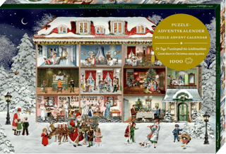 Puzzle-Adventskalender – Unser wunderbares Weihnachtshaus