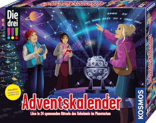 KOSMOS Die DREI !!! Adventskalender 2025