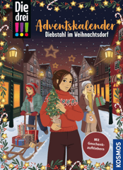 Die drei !!!, Diebstahl im Weihnachtsdorf: Adventskalenderbuch mit verschlossenen Seiten