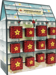 PEPPERWORLD Chili Adventskalender 2025 online kaufen - Pepperworld Hot Shop