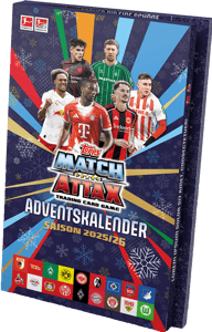 Bundesliga Match Attax Adventskalender 2025