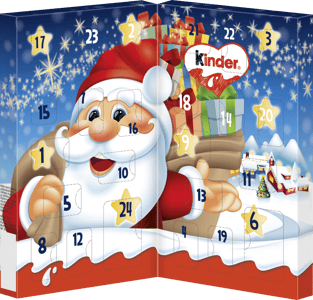 Ferrero Kinder Mix Tisch-Adventskalender