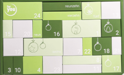 Gesunder Adventskalender 2025 | for you