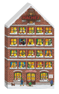 HACHEZ Pralinen mit Alkohol Adventskalender