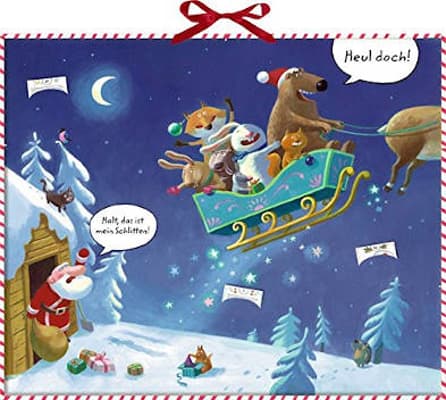 Zettelkalender - Die Schlitten-Entführung