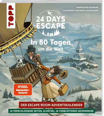 Escape: In 80 Tagen um die Welt Adventskalender 
