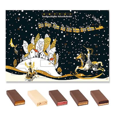 Zotter Schokolade Adventskalender