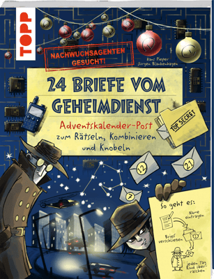 TOPP "Nachwuchsagenten gesucht! 24 Briefe vom Geheimdienst" Adventskalender 