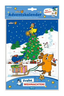 Die Maus Aufstell-Adventskalender