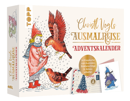 Ausmalreise Adventskalender 2025