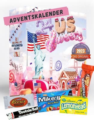 Boxiland US Süßigkeiten Adventskalender
