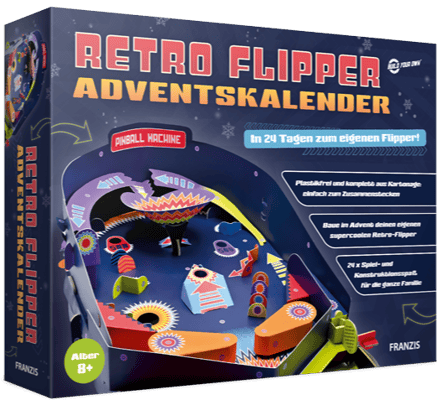 Franzis Retro-Flipper Adventskalender