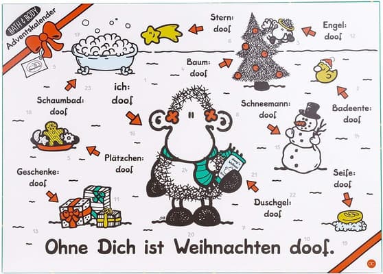 Sheepworld Kosmetik Kalender 