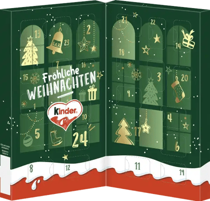 Ferrero Kinder Mix Tisch Adventskalender 2025