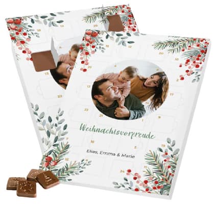 Planet Photo Foto-Adventskalender – Weihnachtsblumen
