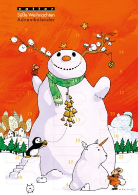 Zotter Süße Weihnachten Adventskalender