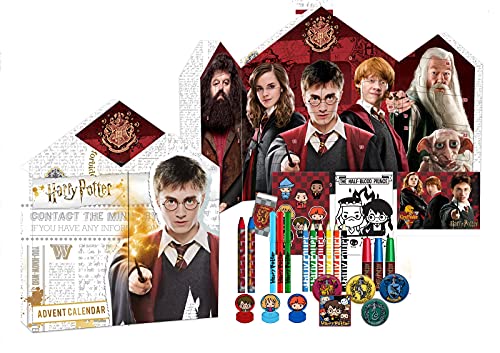 Harry Potter Adventskalender Schreibwaren 2021 - Inhalt