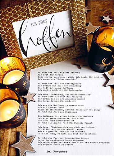 Inhalt: Leuchttage Adventskalender 2020