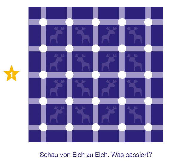 Inhalt Adventskalender 24 Optische Illusionen 2016