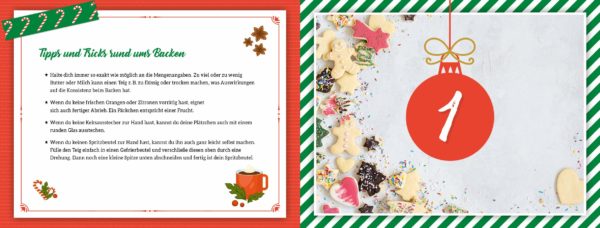 Inhalt: Sweet Christmas Rezepte-Adventskalender 2020