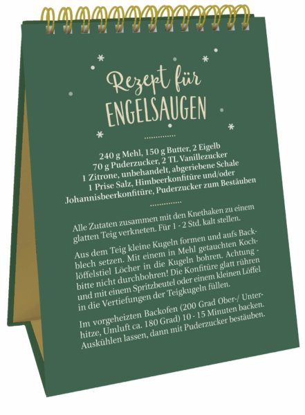 Inhalt 24 Glücksrezepte für den Advent 2020