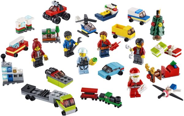 Inhalt: LEGO City Adventskalender 2020