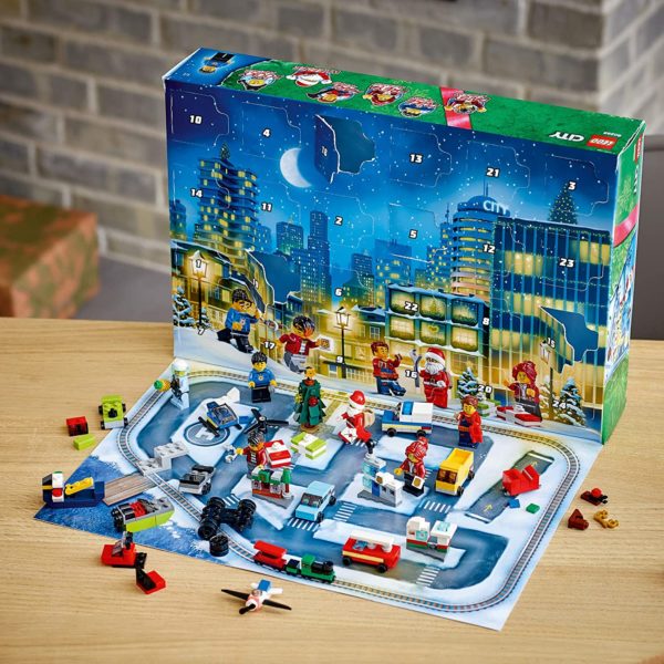 Inhalt: LEGO City Adventskalender 2020