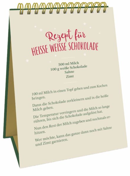 Inhalt 24 Glücksrezepte für den Advent 2020