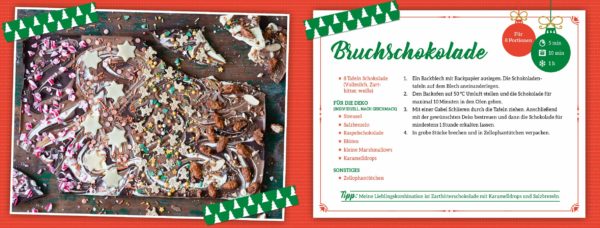 Inhalt: Sweet Christmas Rezepte-Adventskalender 2020