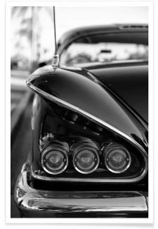 58 Chevrolet Schwarz-Weiß Fotografie