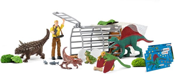 Inhalt: SCHLEICH Dinosaurier Adventskalender 2020