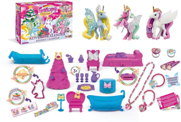 Inhalt Craze Adventskalender 2020 GALUPY Unicorn