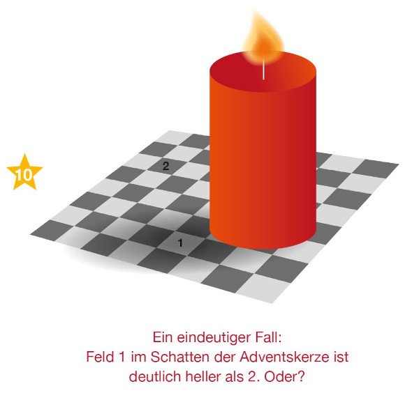 Inhalt Adventskalender 24 Optische Illusionen 2016