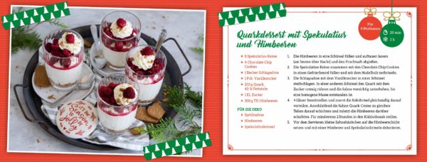Inhalt: Sweet Christmas Rezepte-Adventskalender 2020