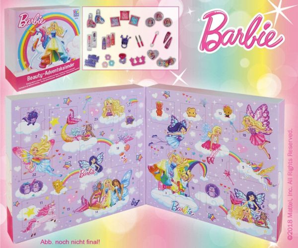 Inhalt Barbie Beauty Adventskalender 2018