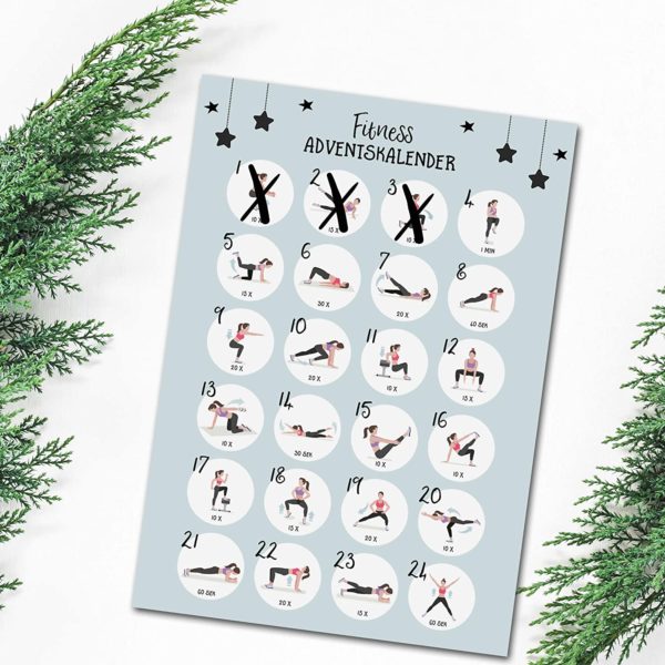 Inhalt: Nastami Fitness Adventskalender 2020
