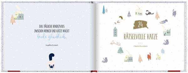 Inhalt 24 kluge Katzen Adventskalender 2020