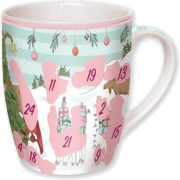 Inhalt: Adventskalender-Tasse 2020