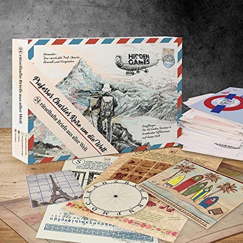 Hidden Games/Escape Adventskalender: Professor Charlies Reise / Korb/Ausblick