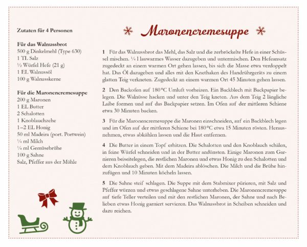 Inhalt Weihnachten mit den Landfrauen 2018